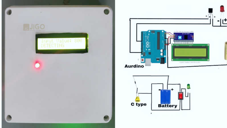 Electrostatic Detector using Arduino